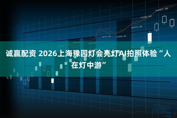 诚赢配资 2026上海豫园灯会亮灯AI拍照体验“人在灯中游”
